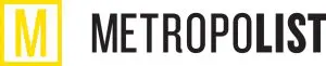 Metropolist logo with a bold yellow "M" in a square on the left and the word "METROPOLIST" in black capital letters on the right